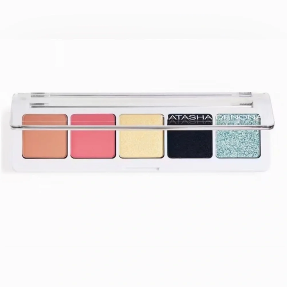Natasha Denona Jubilee Eyeshadow Palette - Pink, Cream, Black, Aqua